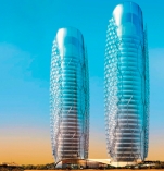 Голубые башни Абу-Даби
